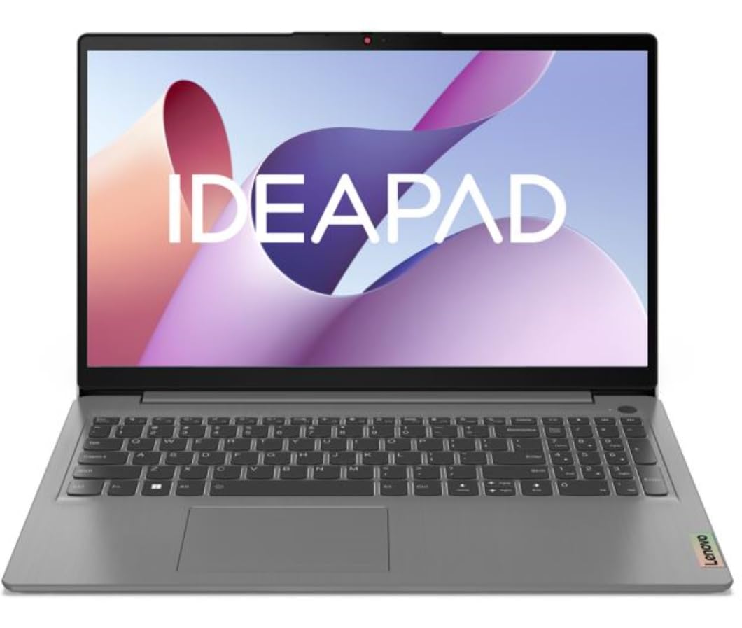 Lenovo IdeaPad 3 12th Gen Intel Core i3-1215U 15.6 Inch (39.65cm) FHD Thin & Light Laptop (8GB/512GB SSD/Windows 11/Office 2021/Backlit KB/1Yr ADP Free/3months Game Pass/Grey/1.63Kg), 82RK017PIN